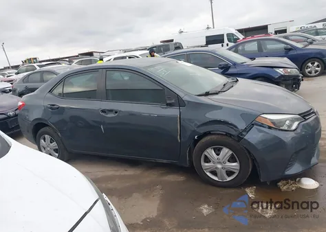 2016 Toyota Corolla L z USA, uszkodzony, nr VIN 5YFBURHE4GP372491